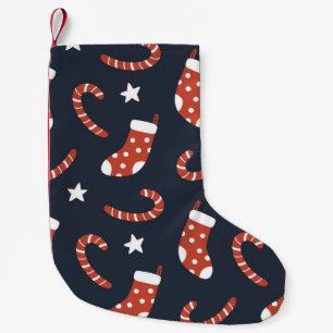 Motif sans couture avec chaussettes de noël, sucre
