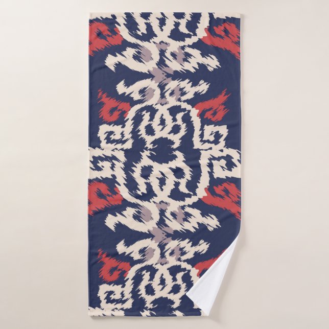 Motif sans couture dans oriental styleabstract, ar (Serviette de bain)