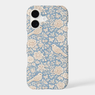 Motif sans couture de chinoiserie oiseau et fleur