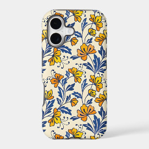 Motif sans couture époustouflant de fleurs et de f