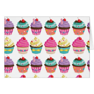 Motif savoureux de petit gâteau