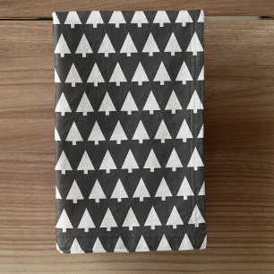 Motif Scandi Tree   Noir et blanc minimaliste