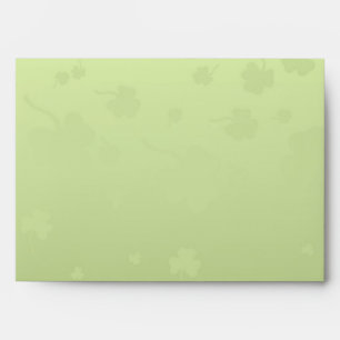 Motif Shamrock de la Saint-Patrick - Enveloppe A7