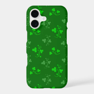 Motif Shamrock vert sur coque iphone vert
