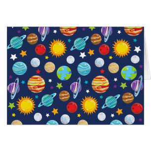 Motif spatial, Planètes, Étoiles, Cosmos, Galaxie