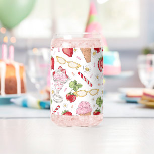 Motif Sundae fraise