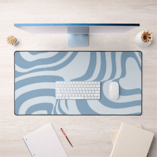 Motif Super Y2K rétro bleu