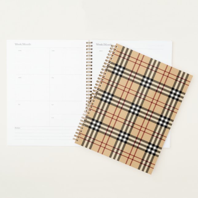 Motif Tartan Écossais     (Devant avec enveloppe)
