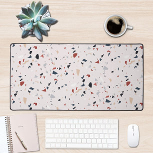 Motif Terrazzo Abstrait Moderne du Milieu du Siècl