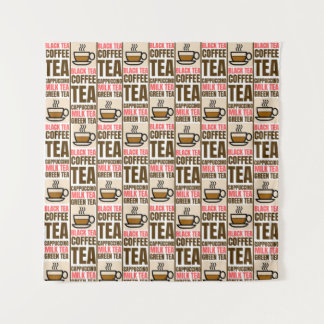 MOTIF THÉ CAFÉ, Tapisserie