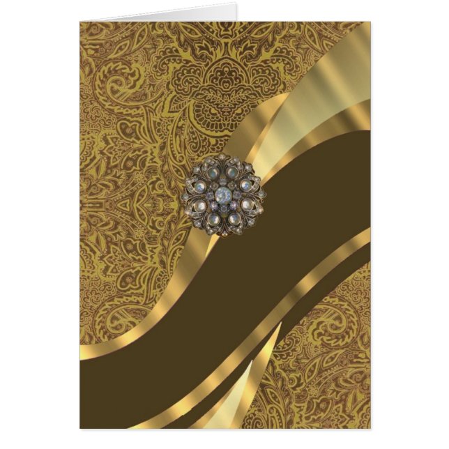 Motif tourbillon doré (Devant)