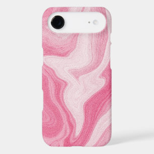 Motif tourbillonnant en marbre rose – Abstrait est