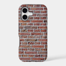 Motif traditionnel en brique rouge hollandais