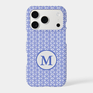 Motif Triangle Géométrique Bleu Moderne Minimalist