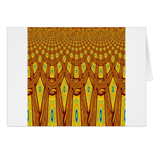 Motif tribal africain (Devant horizontal)