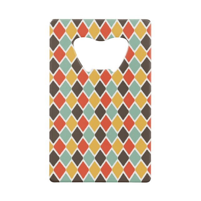 Motif tribal de mode d'ikat moderne (Devant)