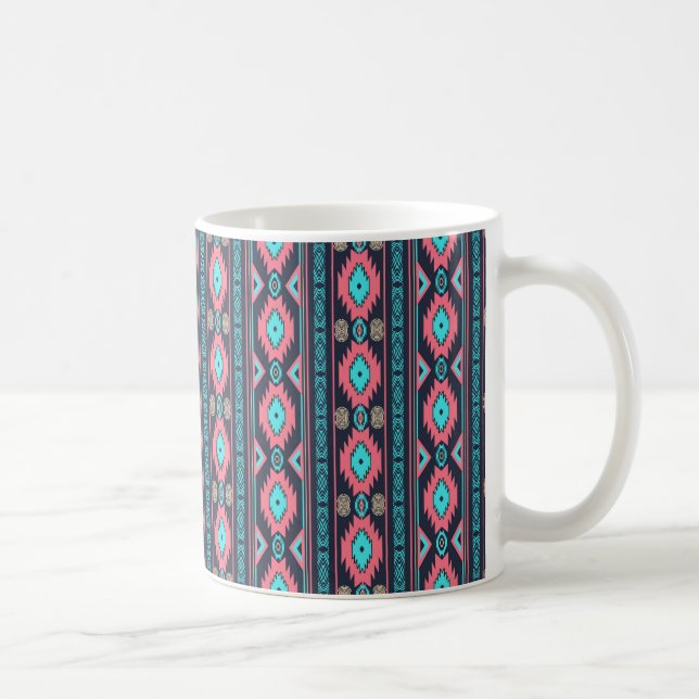 Motif tribal ethnique du sud-ouest. mug (Droite)
