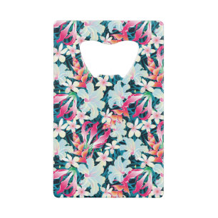 Motif tropical coloré