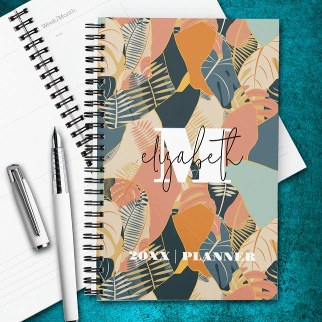 Motif tropical monographique (Créateur téléchargé)