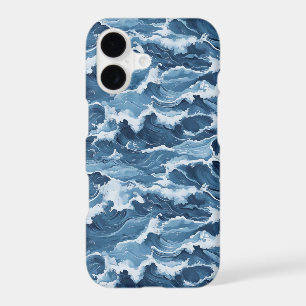 Motif Vagues Bleues