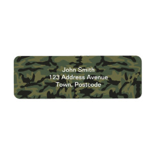 Motif vert de camo