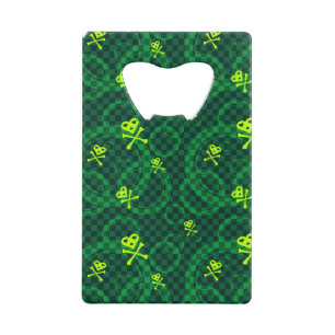 Motif vert d'Emo avec des cercles