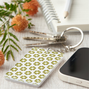 Motif vert olive