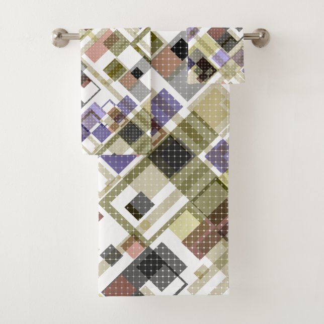 Motif vert pâle en tartan sans à damiers (En situation)