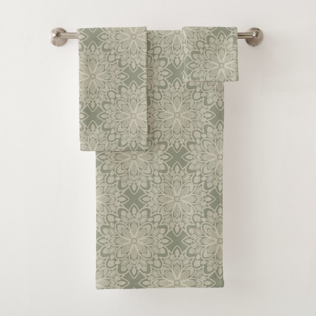 Motif vert Sage (En situation)