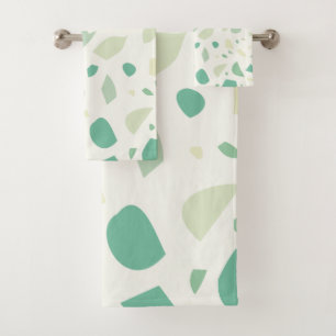 Motif vert terrazzo