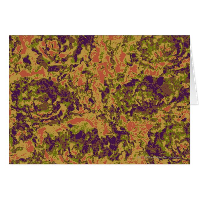 Motif vibrant de camouflage de fleur (Devant horizontal)