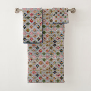 Motif Victorien Diamond Quilt Style
