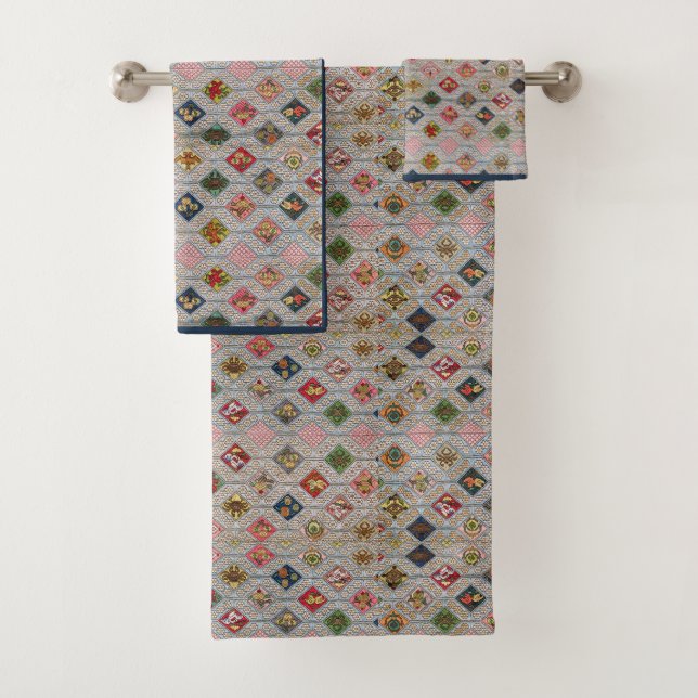 Motif Victorien Diamond Quilt Style (En situation)