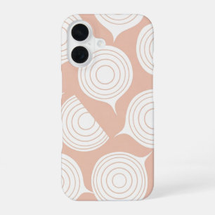 Motif Vintage aux Betteraves Blanches iPhone 16 Case