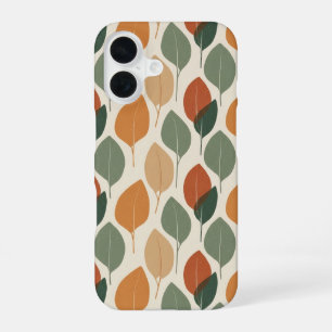 Motif Vintage aux Feuilles d’Eucalyptus iPhone 16 Case