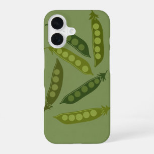 Motif Vintage aux Gousses de Pois iPhone 16 Case