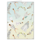 Motif vintage doux de robes de mariage