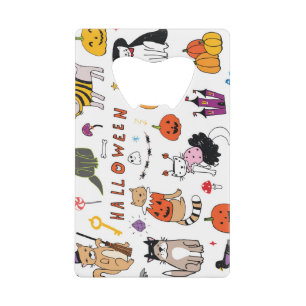 Motif Vintage Halloween Cats