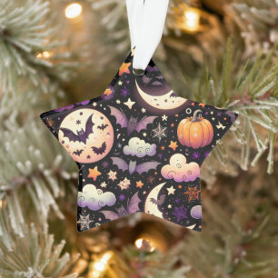 Motif Whimsical Halloween Night Sky