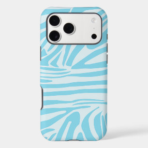 Motif Zèbre Bleu
