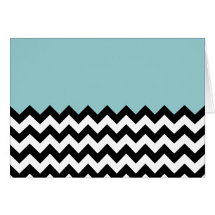 Motif Zigzag noir et blanc, Chevron, Bleu