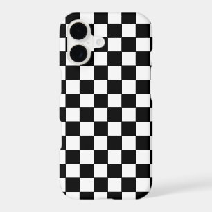 motifs à carreaux noirs