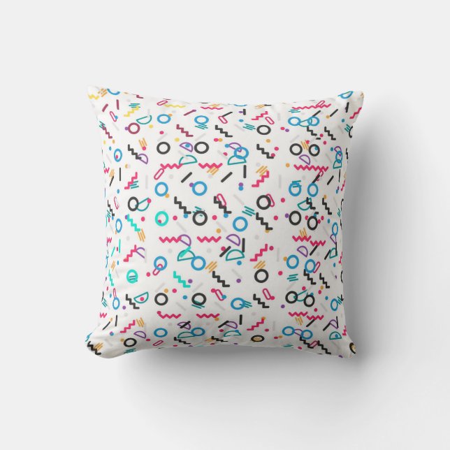 Motifs abstraits chic pour un coussin (Recto)