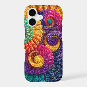 Motifs Abstraits en Spirale Vibrants