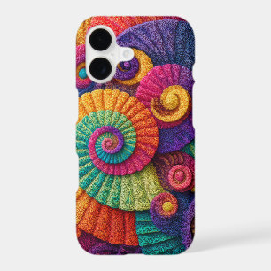 Motifs Abstraits en Spirale Vibrants