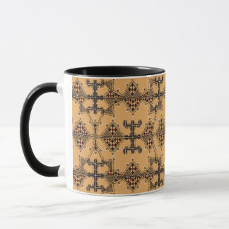 Motifs de la poteries kabyle Amazigh Mug
