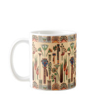 Motifs égyptiens tasse à café