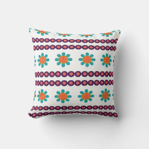 Motion Bloom Symphony   Throw Pillow