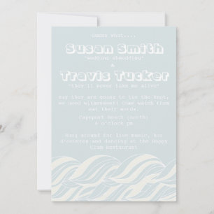 Motion of the Ocean Invitation