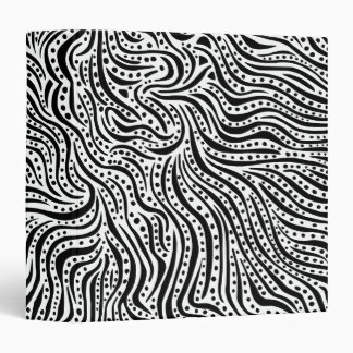 Motion on the Water v2 (1.5in) - Black on White Binder